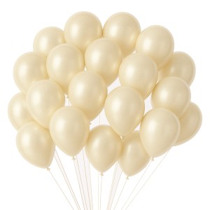 GLOBOLANDIA GLOBOS PERLADOS 10" x 50u MARFIL